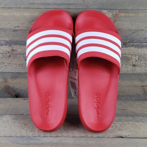 adidas Adilette Shower Post Swim Slides Sandals - Picture 4 of 9